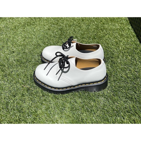 Dr Martens 1461 BEX SMOOTH White LEATHER OXFORD Unisex SHOES Size 5 US M - Picture 12 of 14